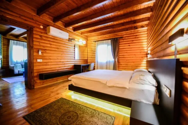 Family Suite, Dağ Manzaralı, Şömineli ve Balkonlu
