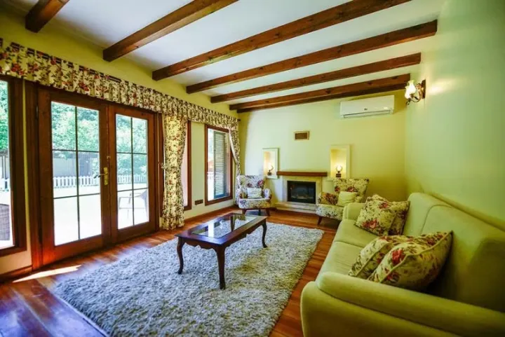 Suite Bungalow, Dağ Manzaralı, Şömineli ve Balkonlu