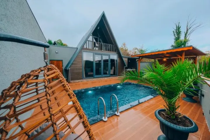 Deluxe Bungalow, , Isıtmalı Özel Havuzlu